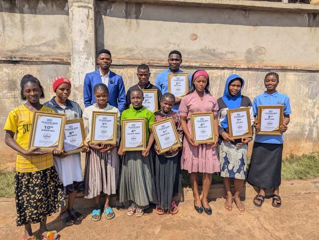 The Graduation of Qualified CQA Quizzers | Cameroon Quizzing Association | 2025